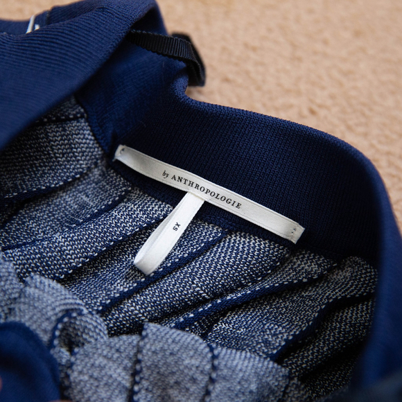 Anthropologie Haven Knit Pleated Midi Skirt Size XS - Picture 6 of 7